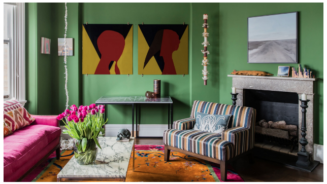 The Design Files Chrissie Jeffery No Chintz Apartment